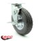 Service Caster 8 Inch Gray Pneumatic Wheel Swivel Caster with Brake SCC-100S280-PNB-GRY-TLB - alternate 6